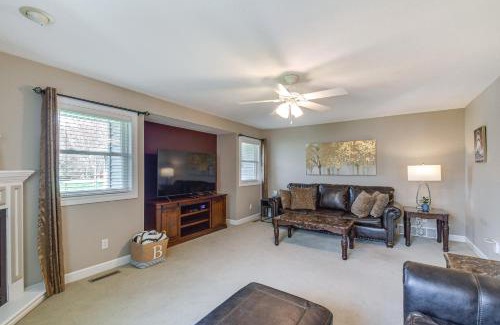 Milan House | Rock Island Home with Private Yard and Fire Pit Table!