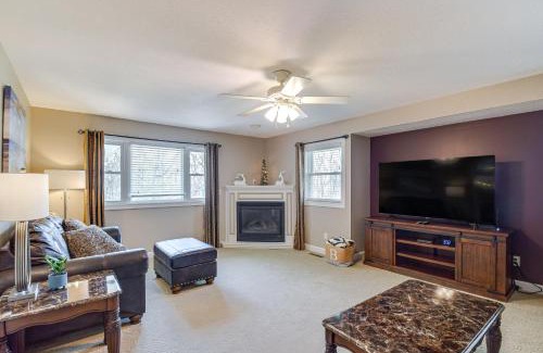 Milan House | Rock Island Home with Private Yard and Fire Pit Table!