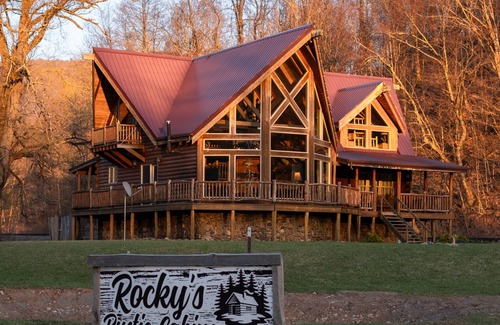 Elkins Cabin | Rocky Mt Lodge - Hot tub, Firepit, Fishing, Floating, Large Mountian Getaway