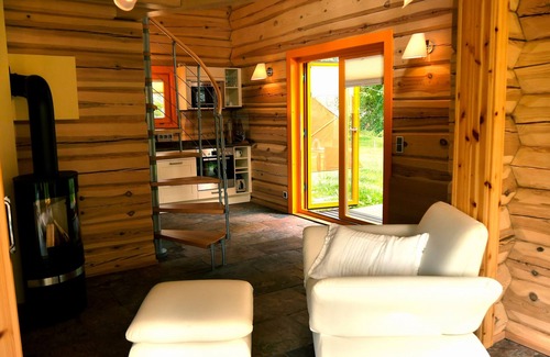 Fuhlendorf House | Romantic block with fireplace & sauna
