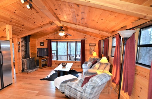 Mineral Bluff Cabin | Romantic Couples' Hide-Away- Remodel & Refurbishment w/WiFi on Toccoa River