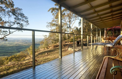 Vacy Cabin | Romantic log cabin or Family Cabin. 3 bedroom. Spa & spa bath. Great views.