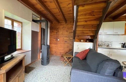 Chatel-Montagne Cottage | Romantic nature retreat with private pond and fireplace