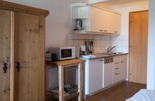 Telfes im Stubai Apartment | Romantic studio with garden, SWIMMING POOL, mountain railways for free