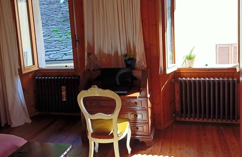 Vogogna House | Room at Casa Felice: a cozy corner surrounded by nature