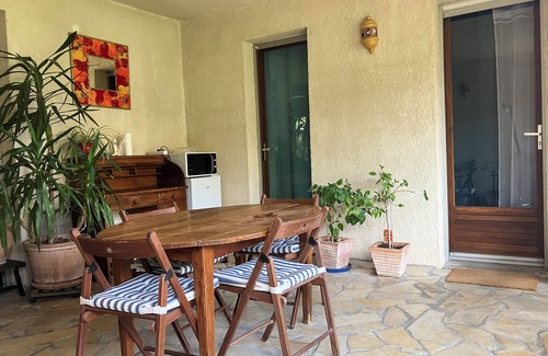 Le Cres Villa | Room free access, wifi, pool, terrace, terrasse, parking