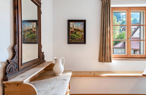 Sarntal Apartment | Room 'Hirschen Fernanda' with Mountain View, Shared Terrace and Wi-Fi