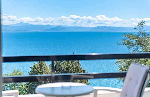 Benitses Apartment | Room 'Sea View 2' with Private Terrace, Wi-Fi and Air Conditioning