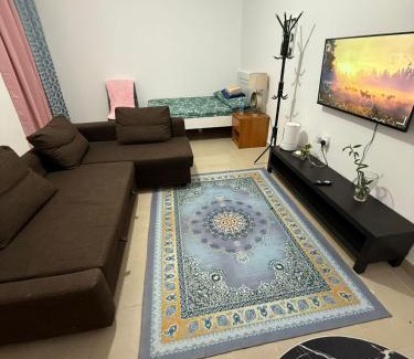 Madinat Zayed House | Room with toilet and tv for couple