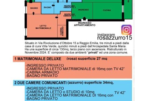 Reggio nell'Emilia House | rosazzurro15