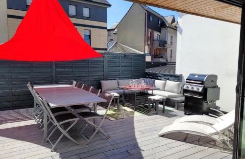 Centre Ville Rive Gauche Villa | Rouen centre avec Sauna - Jacuzzi - Parking - 5 étoiles