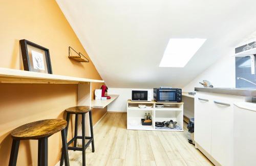 Mulhouse Apartment | RS-4 Studio dans les combles 1 pers - 4ème étage