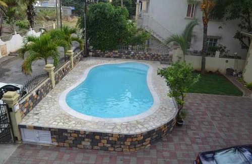 Flic-en-Flac Apartment | RS VILLA roof top studio with sea view and mountains view