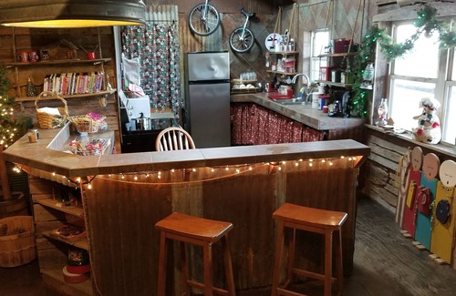 Cecil Cabin | Rural life on a real Christmas tree farm! Hallmark experience!