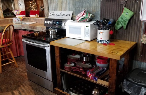 Cecil Cabin | Rural life on a real Christmas tree farm! Hallmark experience!