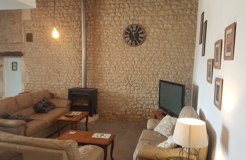 Courgeac Other | Rural retreat surrounded by vines , sleeping 19, with large exclusive pool