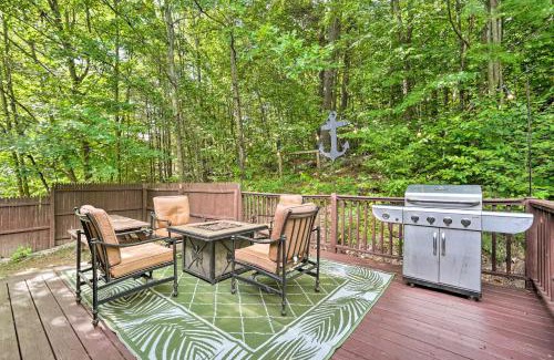 Chestertown House | Rustic Adirondacks Home with Hot Tub and Lake Access!