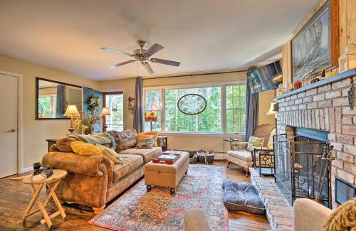 Chestertown House | Rustic Adirondacks Home with Hot Tub and Lake Access!