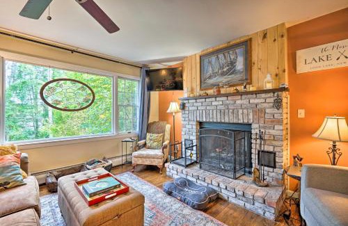 Chestertown House | Rustic Adirondacks Home with Hot Tub and Lake Access!