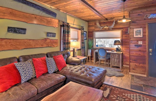 Russian Jack Park Cabin | Rustic Anchorage Cabin Getaway w/ Game Room!