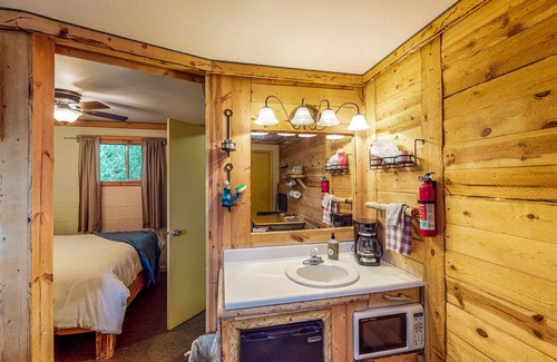 Cedaredge Cabin | Rustic cabin with stellar shared amenities