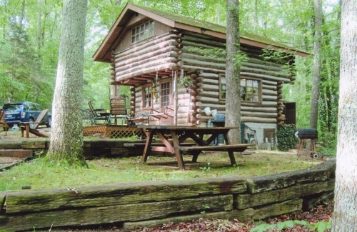 Winchester Cabin | Rustic Hand Built Log Cabin On Tims Ford Lake
