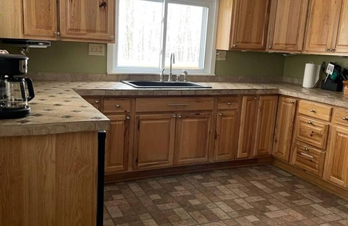 Fryburg House | Rustic Hogback Hideaway : Fire Pit : Grill