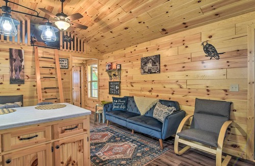 Cub Run Cabin | Rustic Lakeside Retreat w/ Fire Pit, Trails!