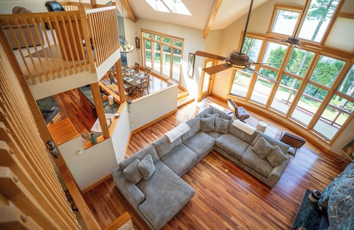 Chittenden County House | Rustic-modern Lake House in Milton Near Burlington and Eagle Mountain