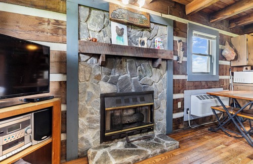 Fancy Gap Cabin | Rustic Mountain Escape w/Fire Pit and Mountain Views-Cabin 1