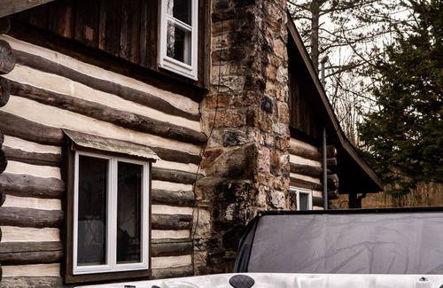Millmont Cabin | Rustic Mountain Getaway w/Pool + Hot Tub Near Penn's Creek