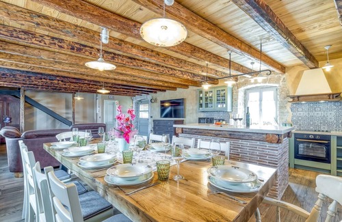 Selina Villa | Rustic villa Kata with outdoor pool in Sv. Lovrec