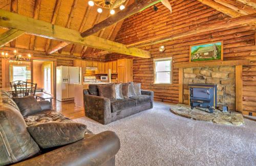 Zanesville House | Rustic Zanesville Getaway with Expansive Yard!