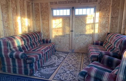 Ada Cabin | RV Camp Site with Rustic Camping Lodge