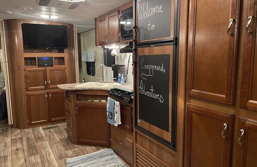 Black Creek RV Rental | RV Glamping on Ischua Creek @ Campground Adventures