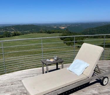 Chalvignac House | S'évader vers l'horizon 6pers, calme, wifi
