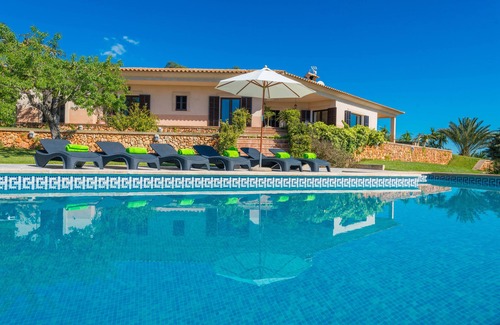 Felanitx Villa | SA ROCA BLANCA - Amazing villa with private pool and breathtaking views. Free WiFi