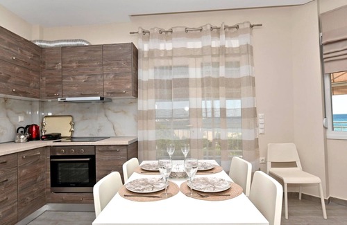 Nea Moudania Apartment | Sabbia Seafront Apartment 3 by RentalsPro