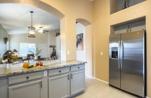 Sarival Village House | Saddle In & Kick Back: Old West Charmer w/King Bed and Putting Green