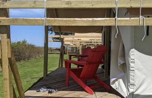 Northwest Harbor RV Rental | Safari Tent Glamping,S1-CedarPt, East Hampton, NY