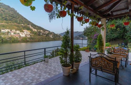 Bhimtal Villa | SaffronStays Gardens On The Lake, Bhimtal - pet-friendly garden villa by the lake