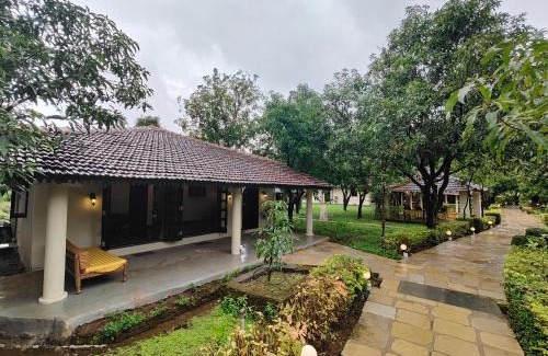 Uddar Villa | SaffronStays Mango Huts by the River, Pali