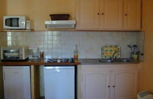 Montaren-et-Saint-Mediers Apartment | Saint Mediers: Apartment SUNFLOWER in farmhouse of the century of XVIIIème with private terrace, made safe heated swimming pool and Spa