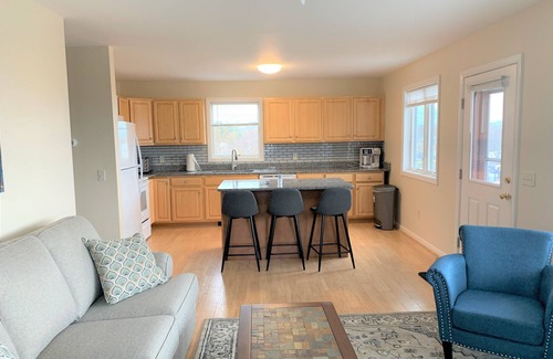 Little Compton Apartment | Sakonnet Point Harbor View Beach Access Handicap accessible