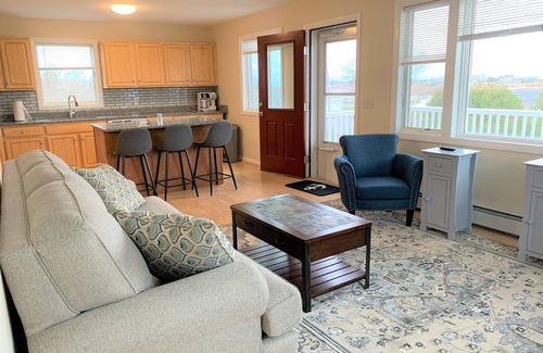 Little Compton Apartment | Sakonnet Point Harbor View Beach Access Handicap accessible