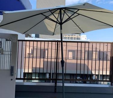 Nanbasennichimae Apartment | Sanacion Namba 難波千日前の5LDK120平米 駅徒歩2分 広々バルコニーでバーベキューも可能