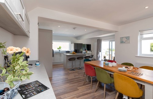 Benllech House | Sandaig: Pet-Friendly 4‑Bed Home with Sea Views in Benllech | Managed by Anglesey Holiday Lettings