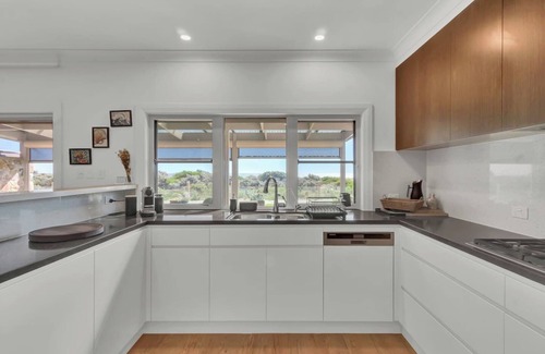 West Lakes Shore House | Sandpiper Retreat Breathtaking Beachfront Panorama