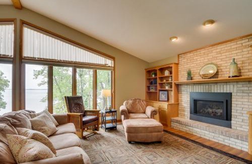 Alexandria House | Sandy Beach Family Getaway with Fire Pit and Deck!