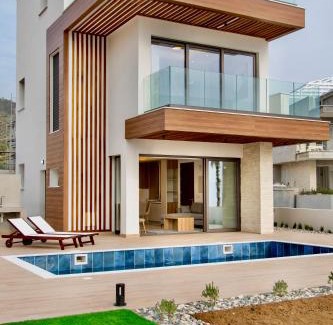 Argaka Villa | Santa Barbara Seafront villas w jacuzzi pool
